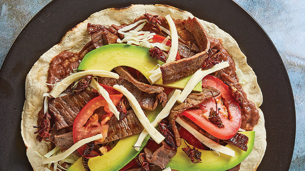 Taco tlayuda